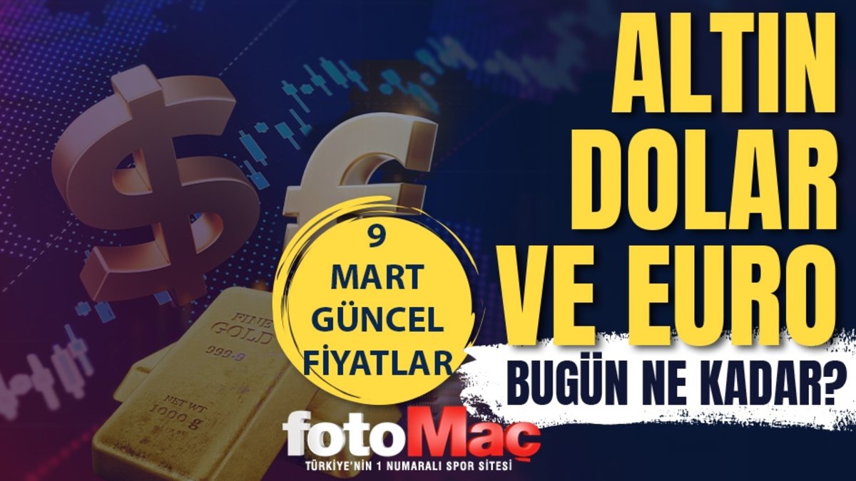 Canlı altın fiyatları 9 Mart 2026 | Kapalıçarşı gram ve çeyrek altın ne kadar?