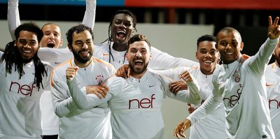 Galatasaray, hücum organizasyonu çalıştı