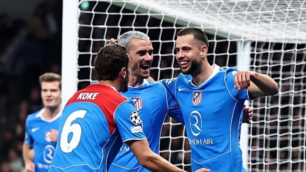 UEFA Şampiyonlar Ligi'nde Atletico Madrid adını çeyrek finale yazdırdı!