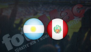 Arjantin - Peru maçı ne zaman? Saat kaçta? Hangi kanalda canlı yayınlanacak? | Dünya Kupası Elemeleri
