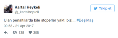 Beşiktaş - O. Lyon maçı sosyal medyayı salladı