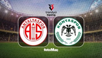 Antalyaspor-Konyaspor maçı ayrıntıları!