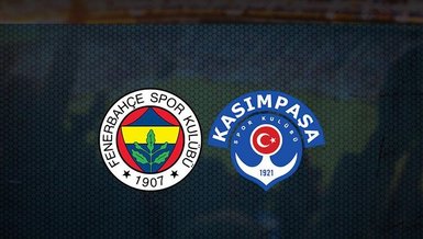 Son dakika FB haberi | Fenerbahçe - Kasımpaşa maçı ne zaman, saat kaçta ve hangi kanalda? | İlk 11'ler