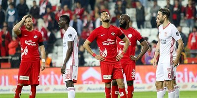 Antalyaspor bir sezonda 20 puan eksildi
