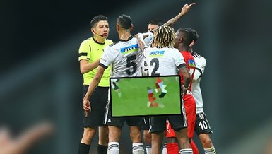 Son dakika spor haberi: Beşiktaş Sivasspor maçında kırmızı kart tartışması! Josef de Souza...