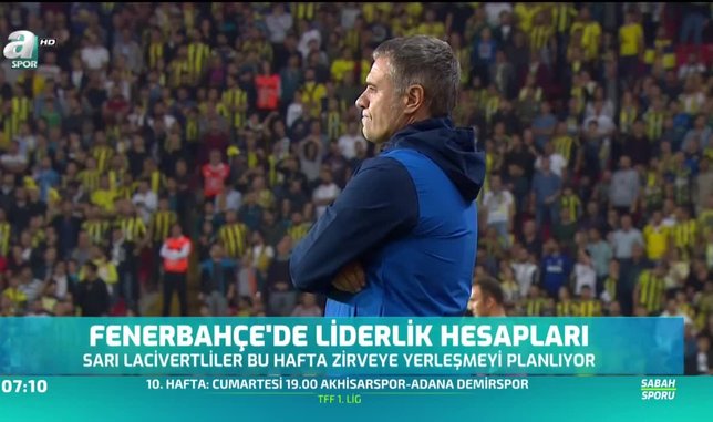 Fenerbahçe'de liderlik hesapları