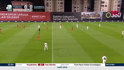 >Türkiye U21 1-1 Slovenya U21 (MAÇ SONUCU-ÖZET)