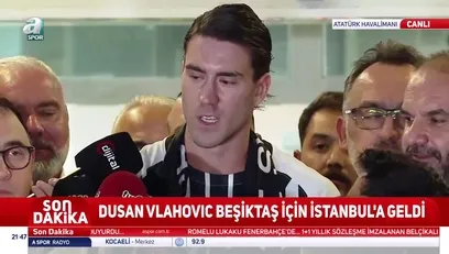 >Dusan Vlahovic, İstanbul'da!