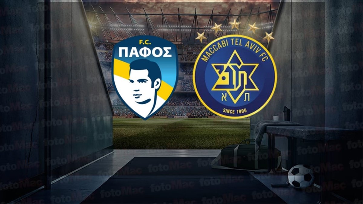 Pafos FC-Maccabi Tel Aviv maçı ne zaman, saat kaçta ve hangi kanalda? | UEFA Şampiyonlar Ligi Pafos FC-Maccabi Tel Aviv maçı ne zaman, saat kaçta ve hangi kanalda? | UEFA Şampiyonlar Ligi
