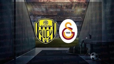 Ankaragücü - Galatasaray maçı CANLI