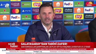 >Okan Buruk: Turu geçtikten sonra sevinmeliyiz