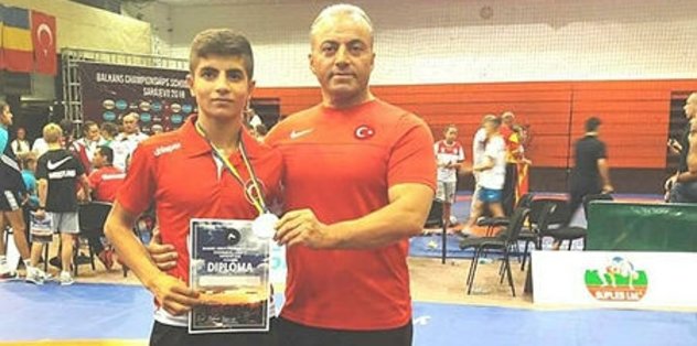 Kayseri Şekersporlu Milli Güreşçi Balkan Şampiyonu Oldu