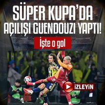 Guendouzi Fenerbahçe'yi öne geçirdi!
