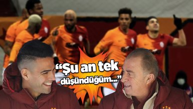 Son dakika spor haberi: Galatasaray-Sivasspor maçı sonrası Falcao'dan Fatih Terim'e teşekkür!