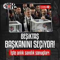 Beşiktaş başkanını seçiyor | CANLI