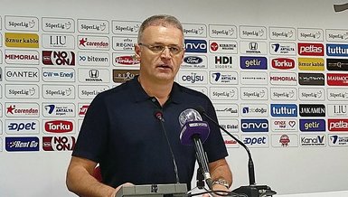 İrfan Buz Antalyaspor Yeni Malatyaspor maçının ardından açıklamalarda bulundu: Maçın hakkı bu değildi