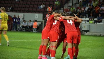A Milli Kadın Futbol Takımı'mız Litvanya'yı devirdi!