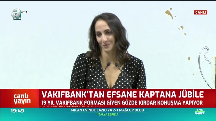 Vakifbank Tan Efsane Kaptana Jubile Videosunu Izle Fotomac Tv