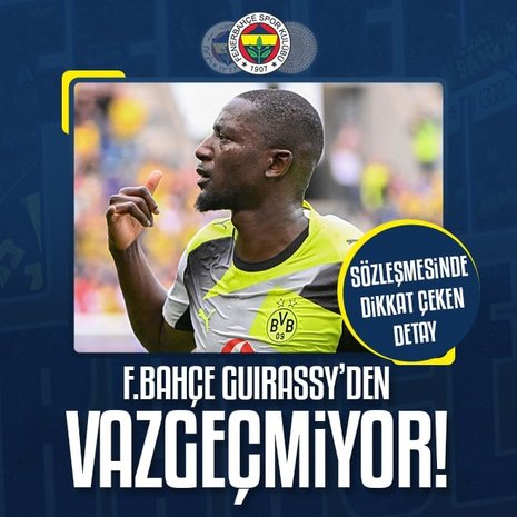 Fenerbahçe Guirassy’den vazgeçmiyor! Sözleşmesinde dikkat çeken detay