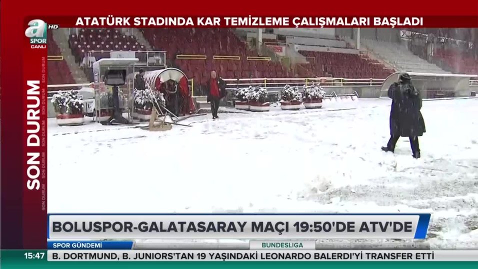 Ataturk Stadinda Temizleme Calismalar Basladi Videosunu Izle Fotomac Tv