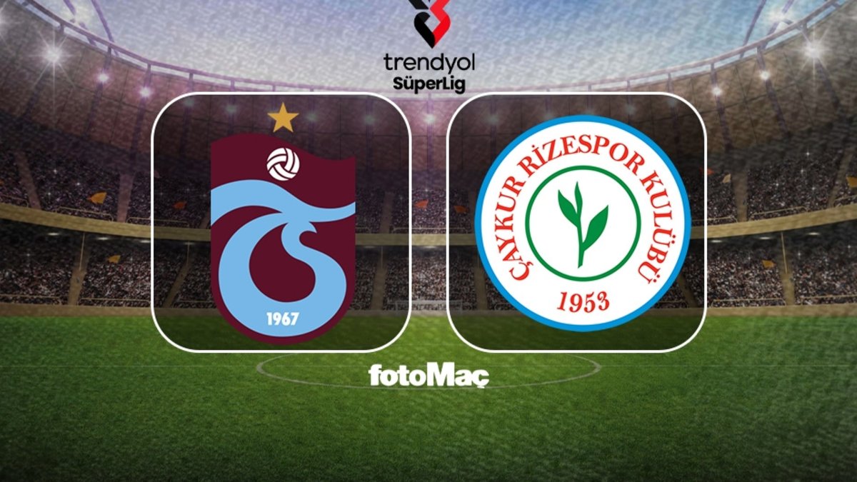 Trabzonspor - Çaykur Rizespor maçı | CANLI (Trendyol Süper Lig)