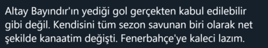 Altay Bayındır’ın yediği gol Fenerbahçe taraftarını çıldırttı!