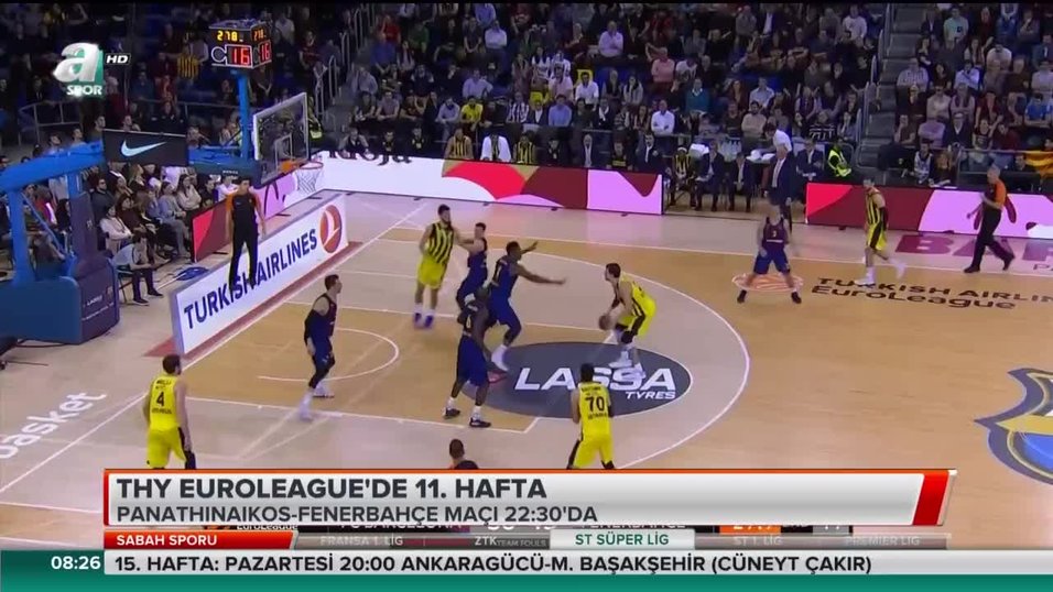 Thy Euroleague De 11 Hafta Videosunu Izle Fotomac Tv