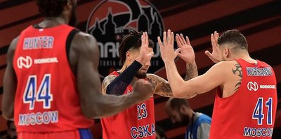 Anadolu Efes'in finaldeki rakibi CSKA Moskova oldu