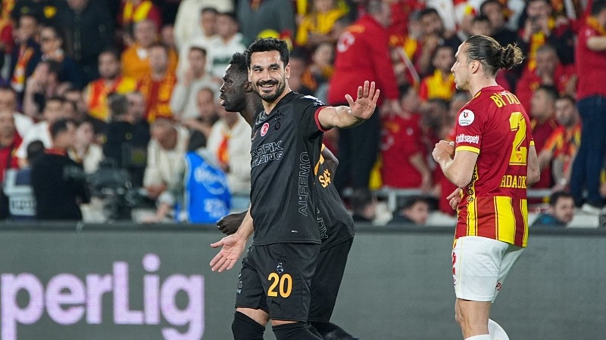 Galatasaray'da İlkay Gündoğan: İlk yarı çok iyi futbol oynadık