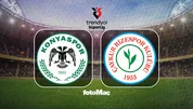 Konyaspor-Rizespor maçı saat kaçta?