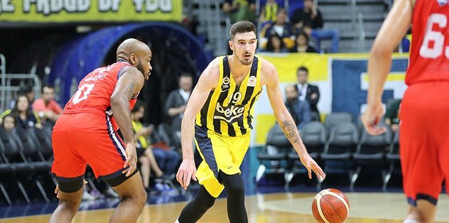 Fenerbahçe Beko Bahçeşehir Koleji'ni 74-60 yendi