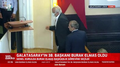 son dakika spor haberi galatasaray da secim sonrasi o an dikkat cekti burak elmas ve esref hama