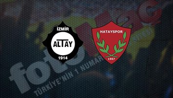 Altay-Hatayspor | CANLI