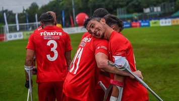 Ampute’de yarı finaldeyiz