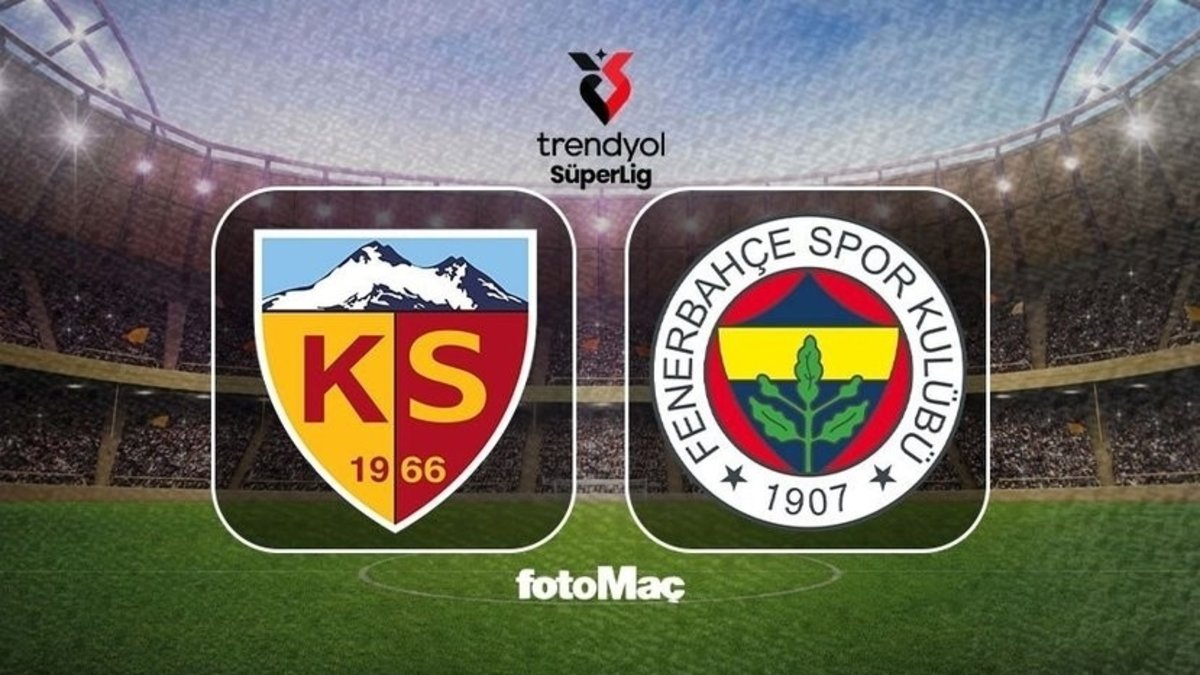 Zecorner Kayserispor-Fenerbahçe CANLI İZLE | Trendyol Süper Lig