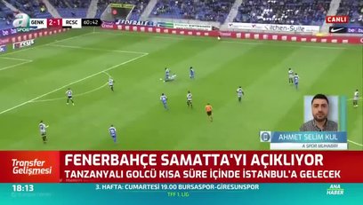>Fenerbahçe Samatta transferini bitirdi