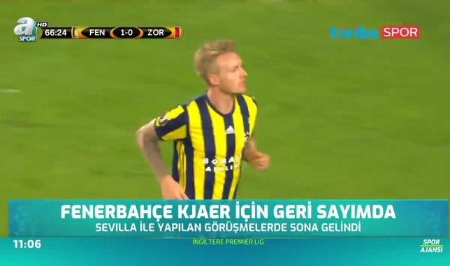 Fenerbahçe Kjaer için geri sayıma geçti
