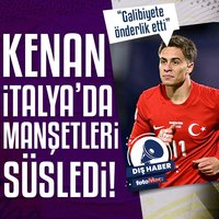 Kenan İtalya’da manşetleri süsledi!