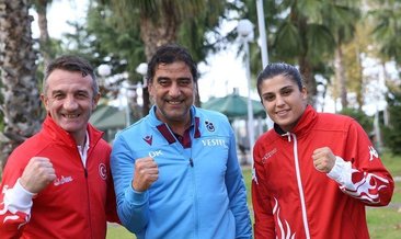 Milli boksörden Ünal Karaman'a ziyaret