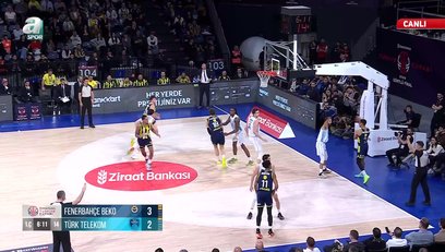 >Fenerbahçe Beko 11-20 Türk Telekom (1.Çeyrek Sonucu)