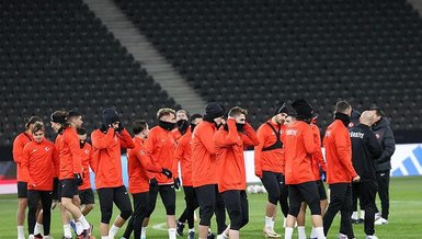 Türkiye A Milli Futbol Takımı Almanya maçına hazır