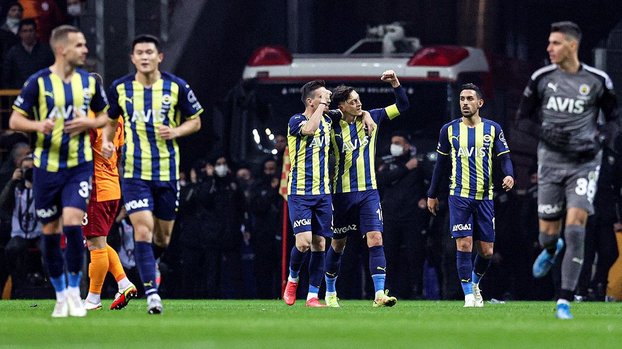 Galatasaray - Fenerbahçe: 1-2 | Derbide kazanan Fenerbahçe (MAÇ SONUCU - ÖZET)