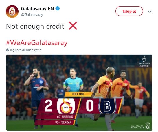 Galatasaray Dan Basaksehir E Gonderme Son Dakika Galatasaray Haberleri Fotomac