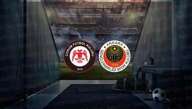 Çorumspor FK - Gençlerbirliği maçı ne zaman, saat kaçta? Hangi kanalda canlı yayınlanacak? | Trendyol 1. Lig