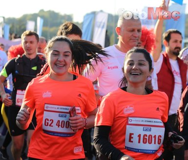 Vodafone 41. İstanbul Maratonu’ndan renkli kareler