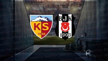 Kayserispor - Beşiktaş maçı yayın bilgileri!