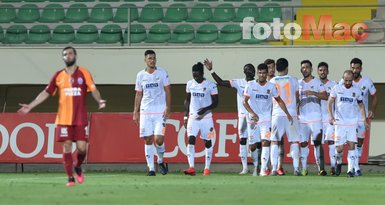 Alanyaspor - Galatasaray maçından kareler...