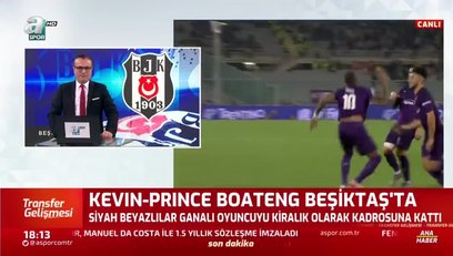 >Kevin Prince Boateng Beşiktaş'ta