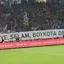 Trabzonspor taraftarları Gazze'yi unutmadı!