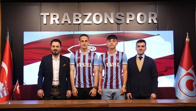 Trabzonspor'da iki genç futbolcuyla sözleşme imzalandı!
